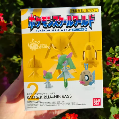 Ralts, Kirlia & Feebas Pokémon Scale World Figure