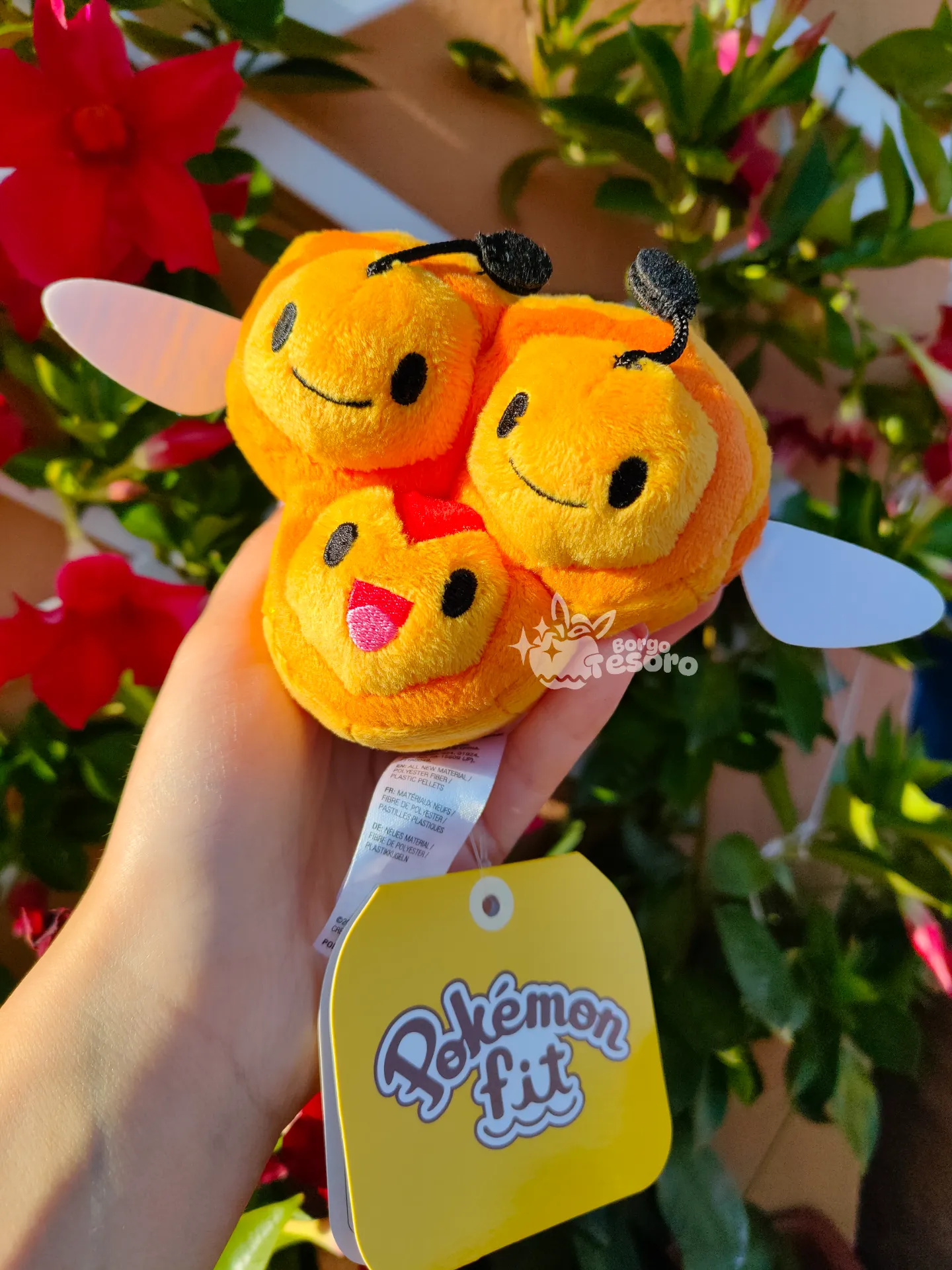 Combee Peluche Pokémon Fit - immagine 3