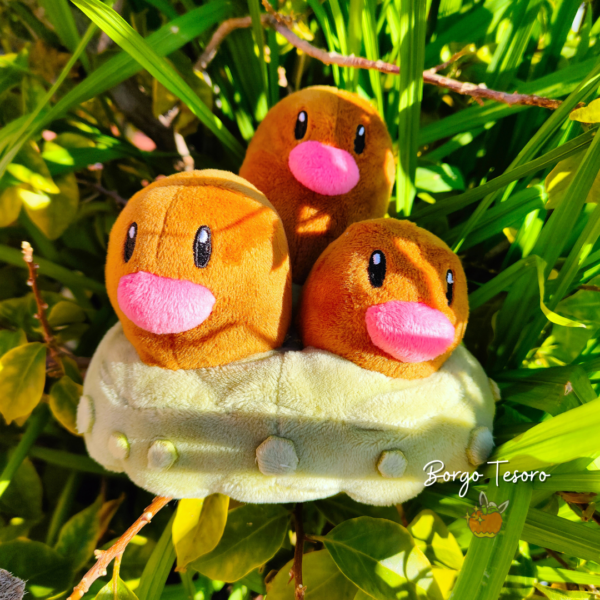 Dugtrio Peluche Fit