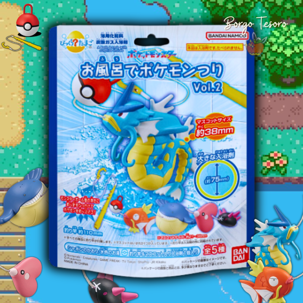 Sali da Bagno Pokémon - Tutti a Pesca!
