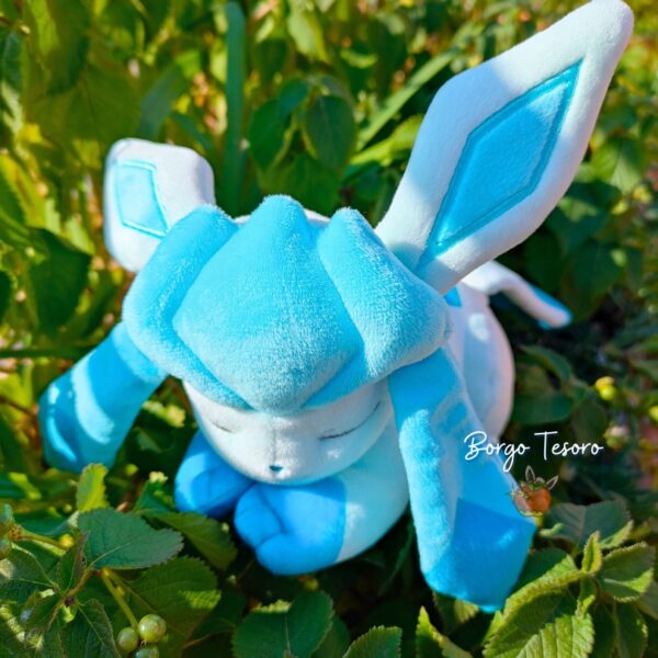 Glaceon - Peluche Addormentato
