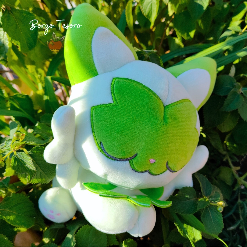 Sprigatito - Peluche Addormentato