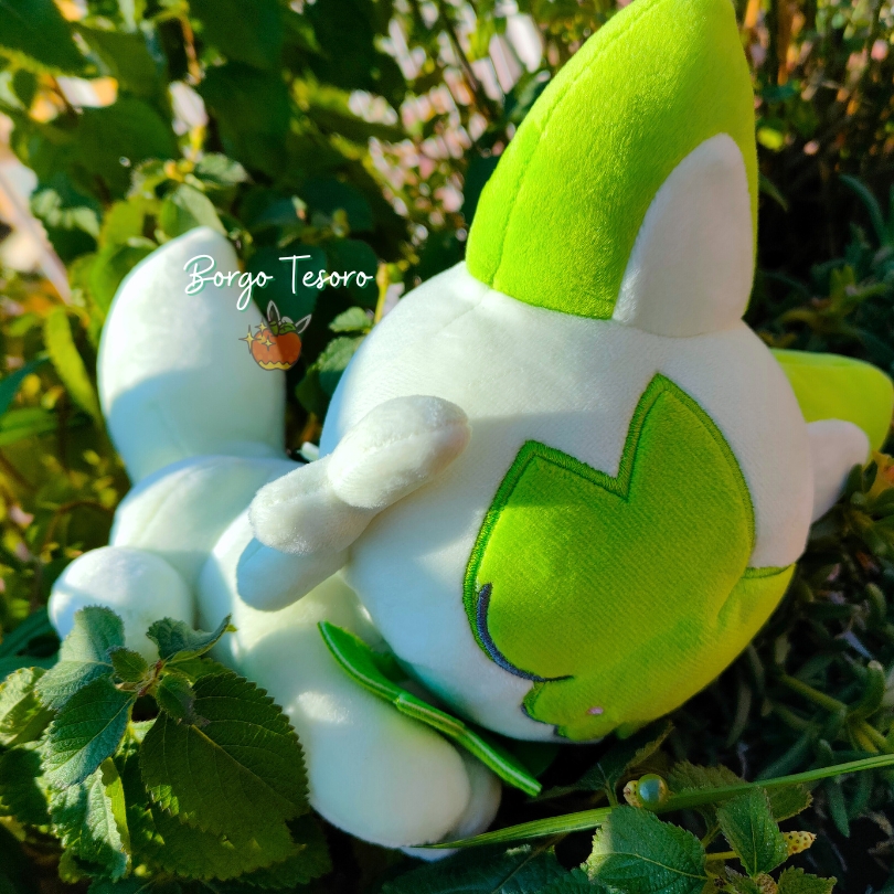 Sprigatito - Peluche Addormentato - immagine 4