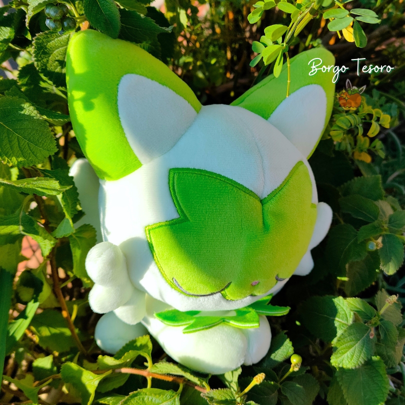 Sprigatito - Peluche Addormentato - immagine 3