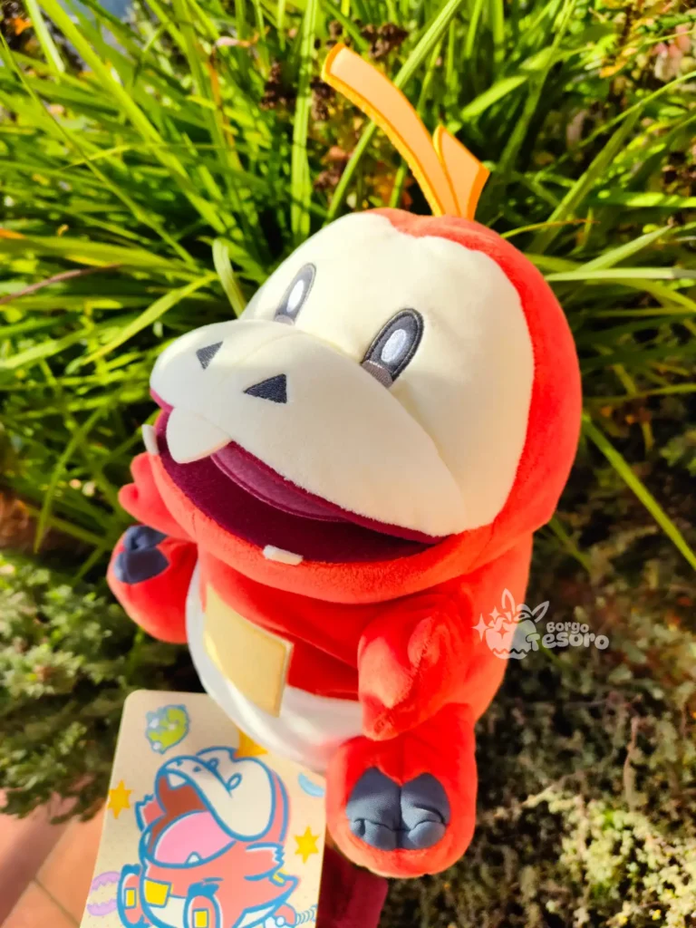 Fuecoco Pokémon Puppet Peluche