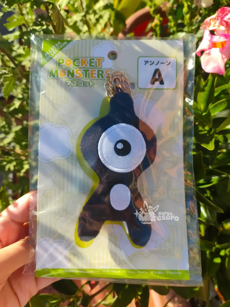 Unown A Pokémon Peluche Keychain