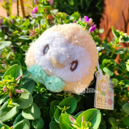 Rowlet Pokémon Poképeace Fluffy Peluche Keychain