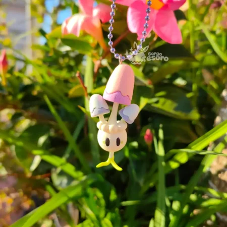 Morelull Pokémon Glowing Keychain