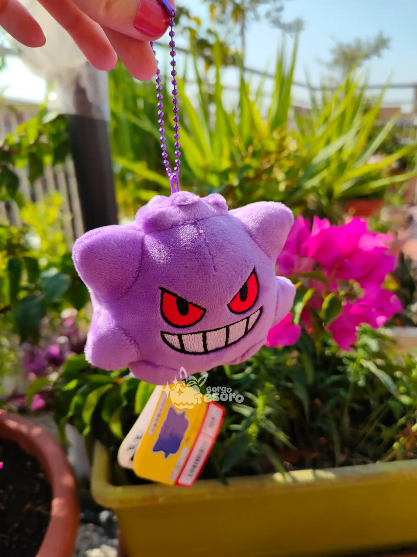 Gengar Pokémon Dolls Peluche Keychain - immagine 2