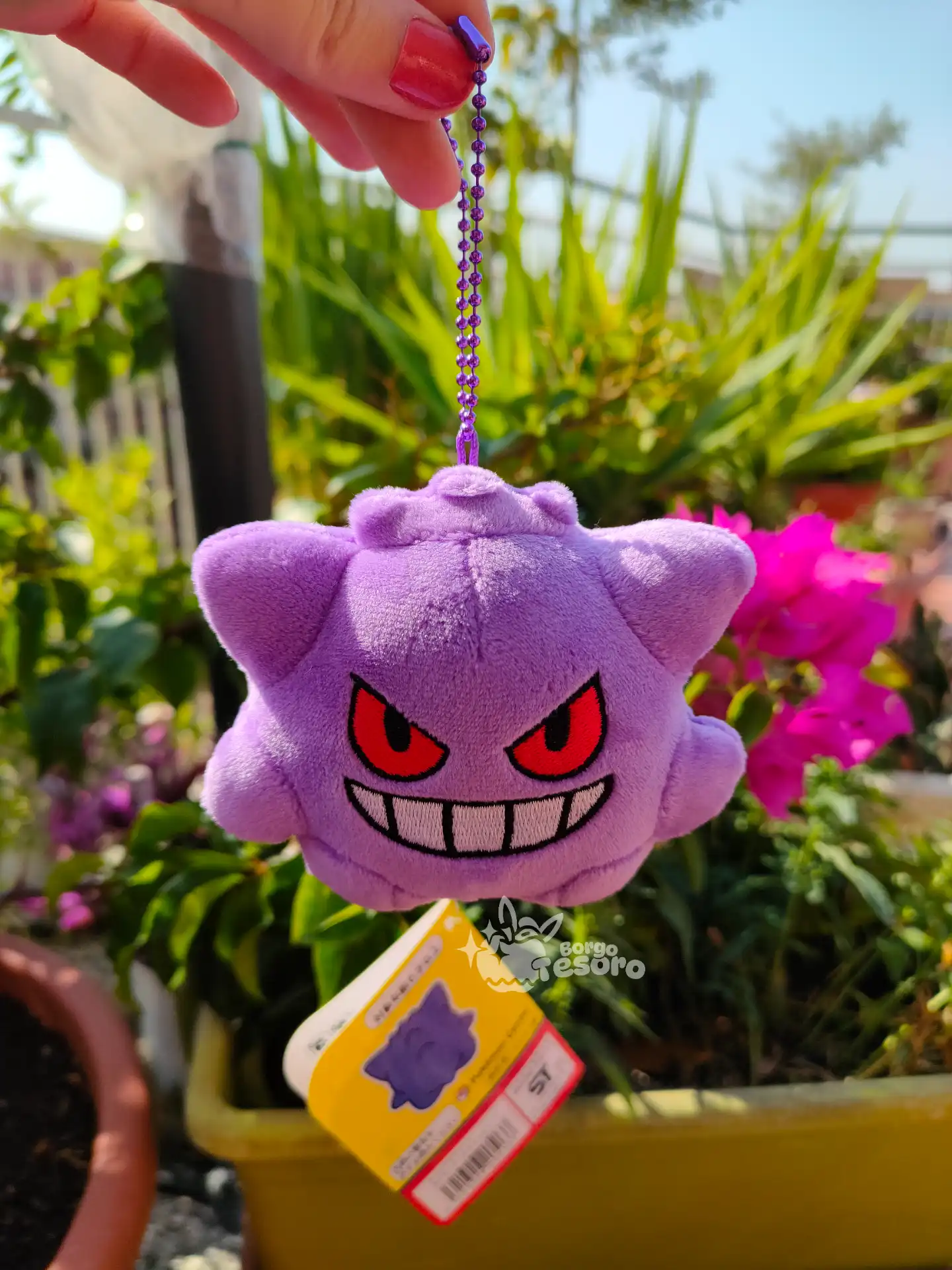 Gengar Pokémon Dolls Peluche Keychain