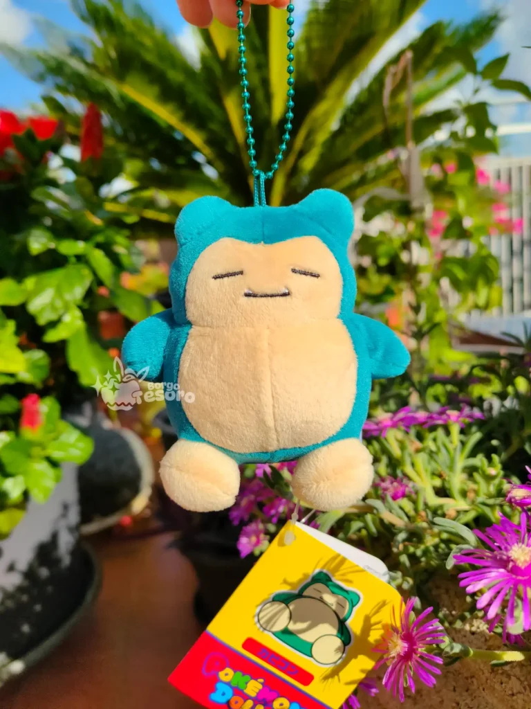 Snorlax Pokémon Dolls Peluche Keychain