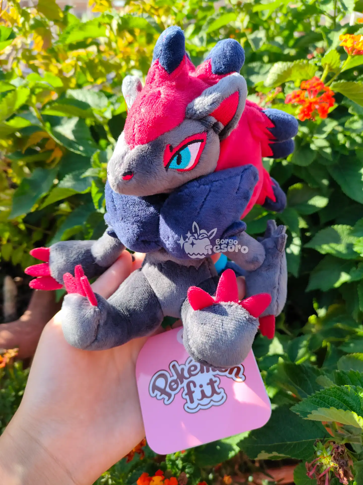Zoroark Peluche Pokémon Fit - immagine 2