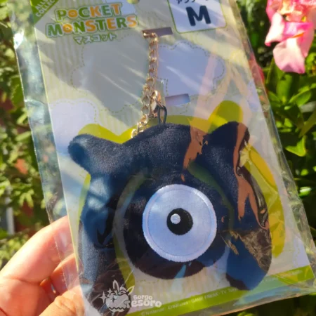 Unown M Pokémon Peluche Keychain