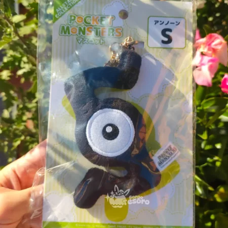 Unown S Pokémon Peluche Keychain