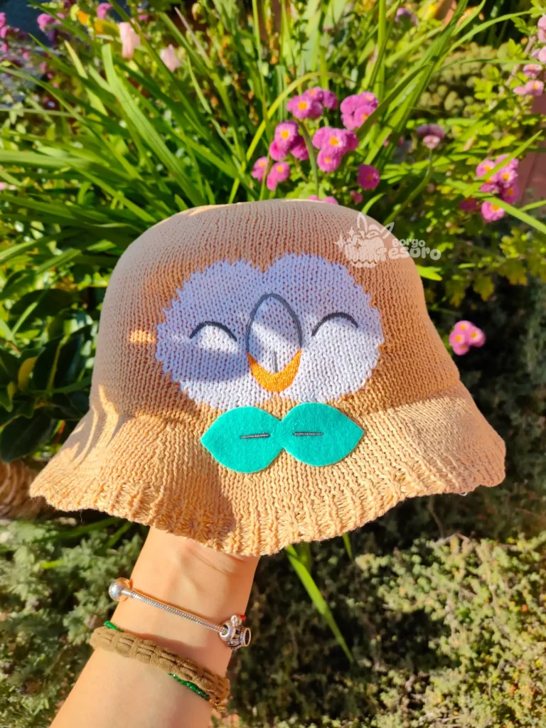 Cappello Rowlet Pokémon Happy Sunny Day