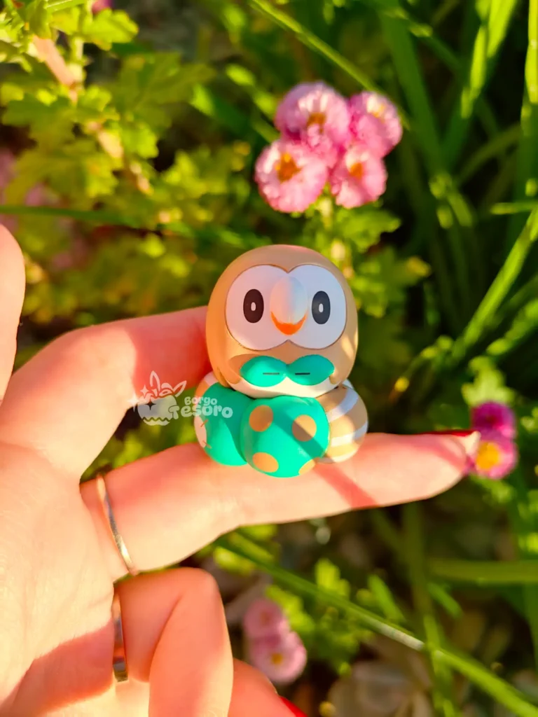 Rowlet Pokémon Relaxing Time Figure