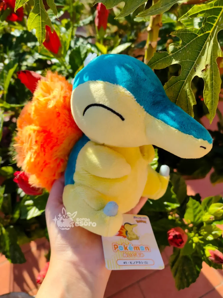 Cyndaquil Peluche Pokémon Fluffy