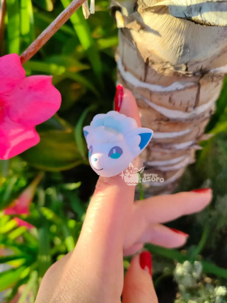 Vulpix di Alola Anellino Pokémon Decorativo