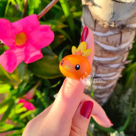 Torchic Anellino Pokémon Decorativo