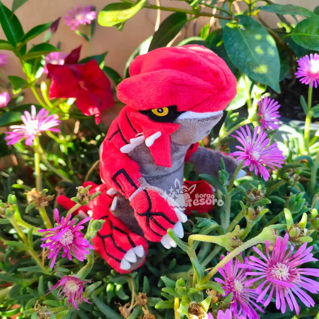 Groudon Peluche Pokémon Fit