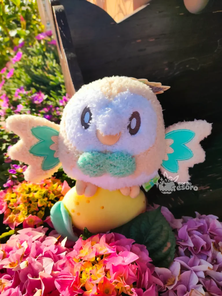 Rowlet Pokémon Poképeace Lemon Peluche