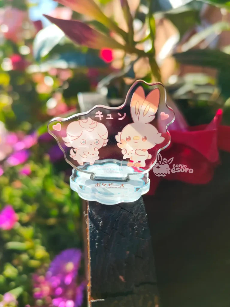 Espurr & Scorbunny Pokémon Poképeace Stand