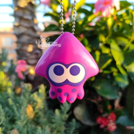 Calamaro Viola Splatoon 2 Keychain