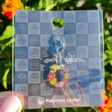 Comfey Pokémon Metal Charm