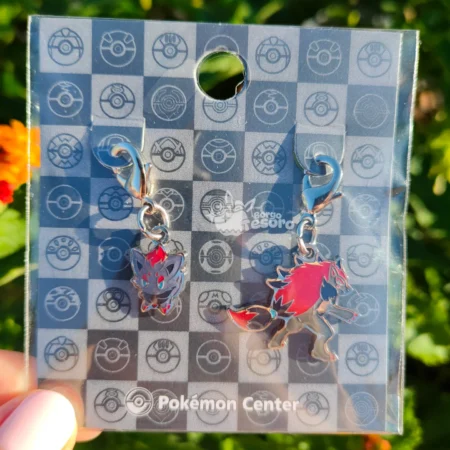 Zorua & Zoroark Pokémon Metal Charm
