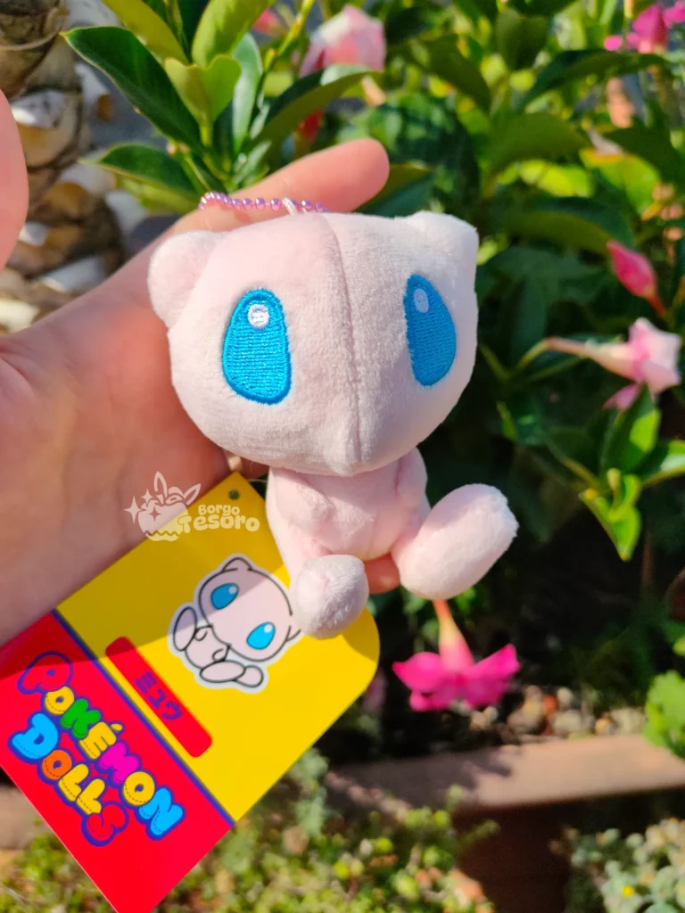 Mew Pokémon Dolls Peluche Keychain