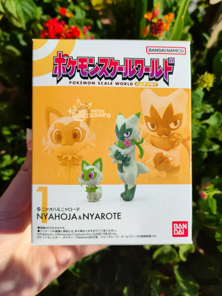Sprigatito & Floragato Pokémon Scale World Figure