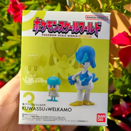 Quaxly & Quaxwell Pokémon Scale World Figure