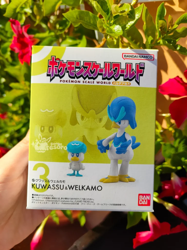 Quaxly & Quaxwell Pokémon Scale World Figure