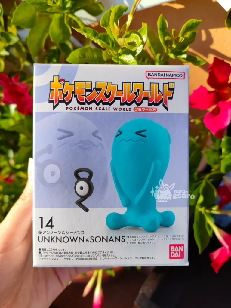 Wobbuffet & Unown G Pokémon Scale World Figure