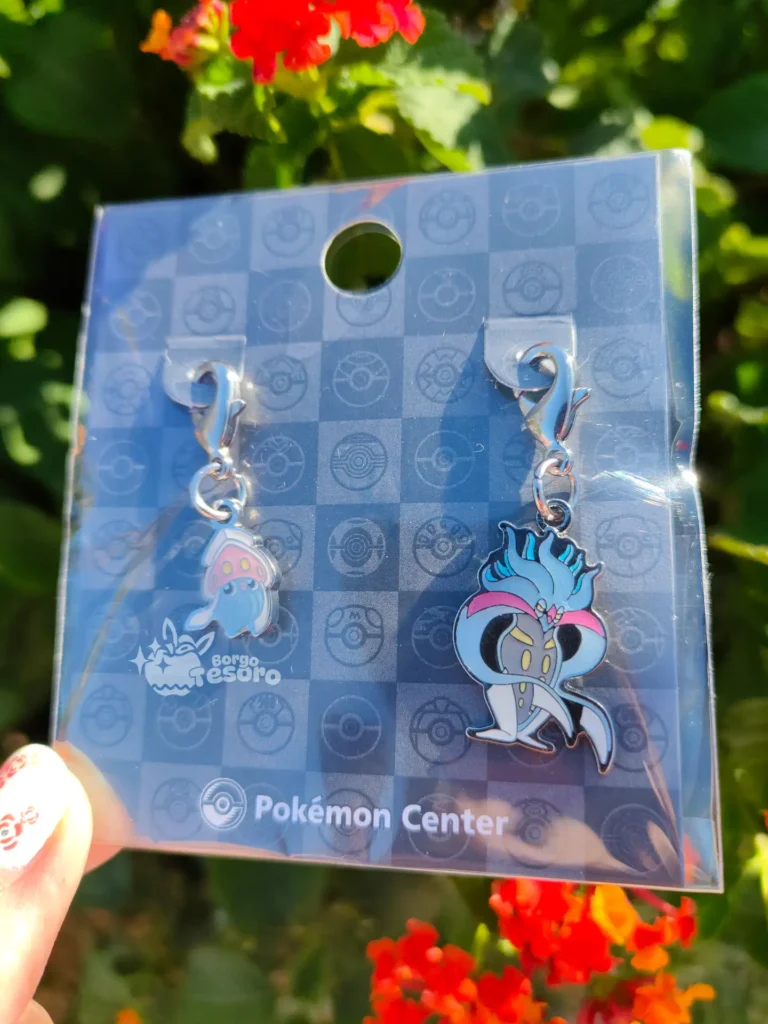 Inkay & Malamar Pokémon Metal Charm