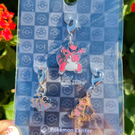 Sandile, Krokorok & Krookodile Pokémon Metal Charm