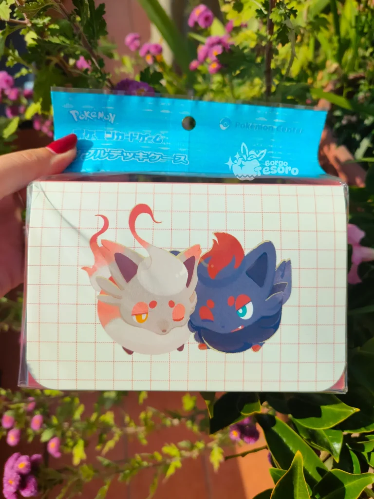 Zorua & Zorua di Hisui Pokémon Center Deck Box