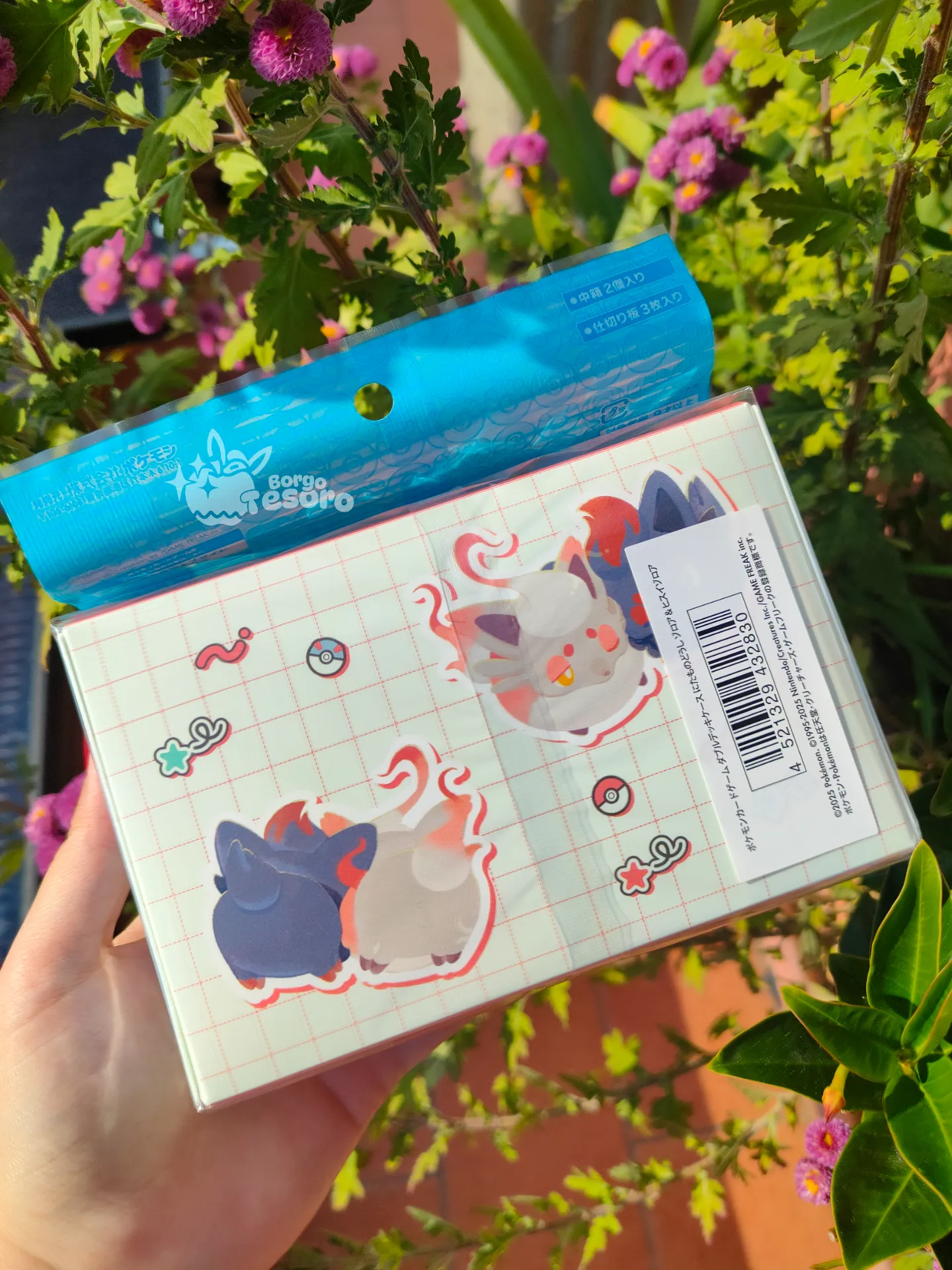 Zorua & Zorua di Hisui Pokémon Deck Box - immagine 2