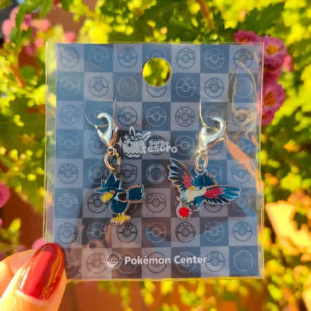 Murkrow & Honchkrow Pokémon Metal Charm