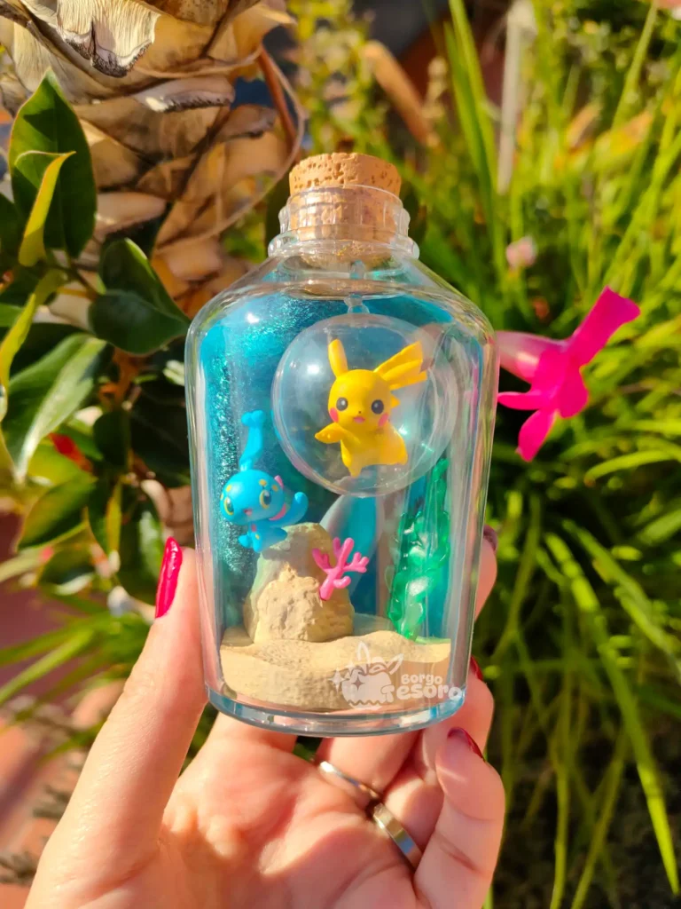 Manaphy & Pikachu Pokémon Aqua Bottle Rement