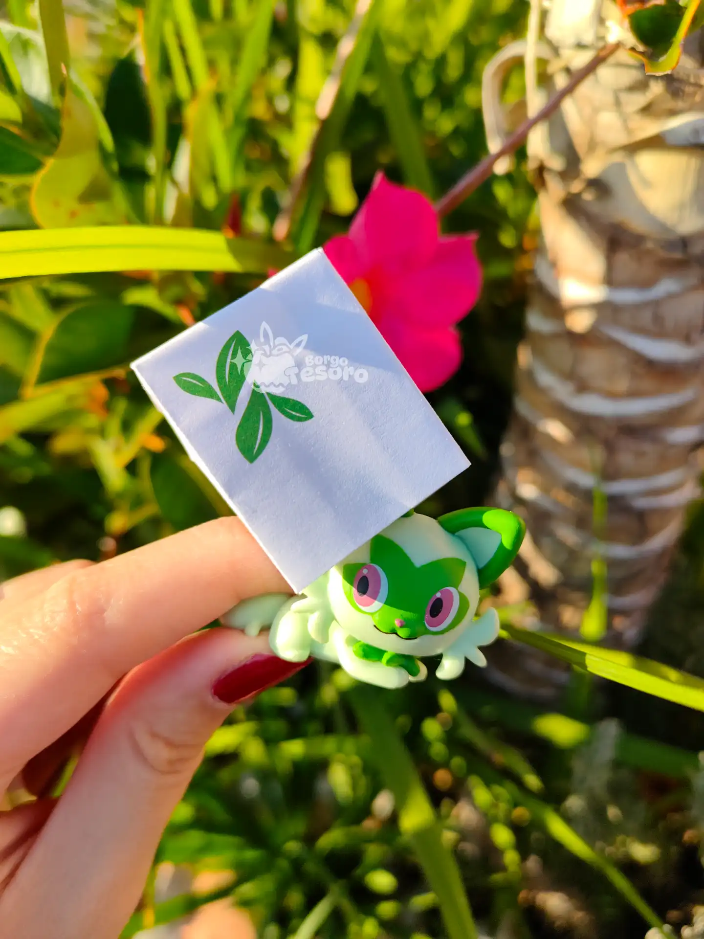 Sprigatito Pokémon Hide & Seek Figure - immagine 2