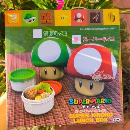 Super Mario Red Mushroom Lunch Box
