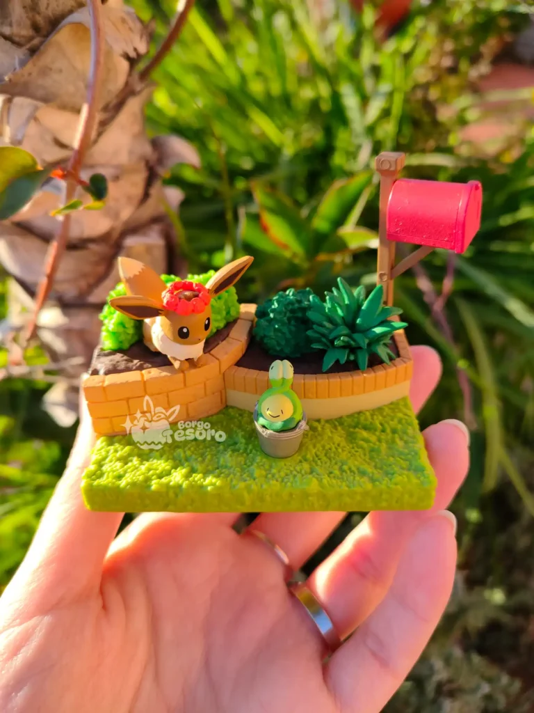 Eevee & Budew Pokémon Garden Rement