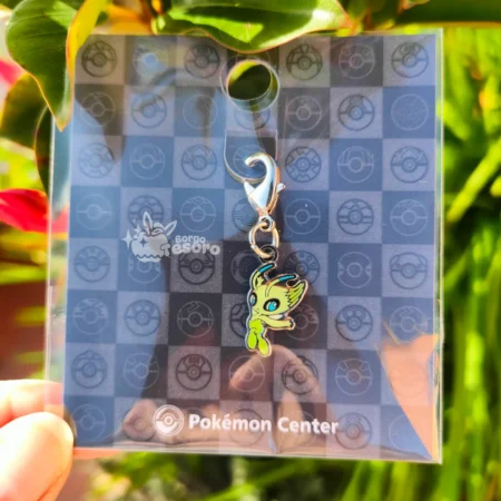 Celebi Pokémon Metal Charm