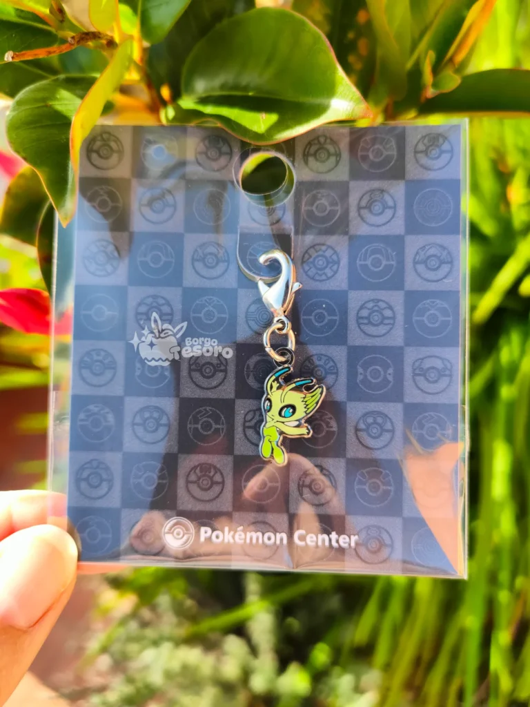 Celebi Pokémon Metal Charm