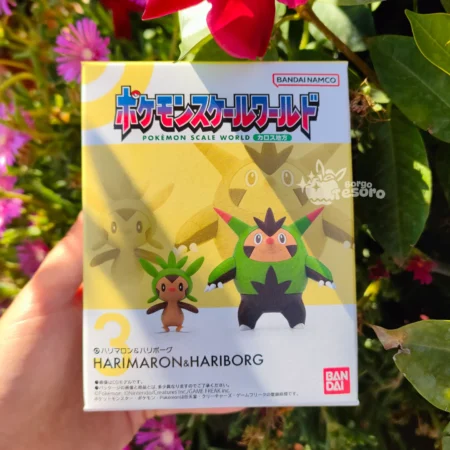 Chespin & Quilladin Pokémon Scale World Figure