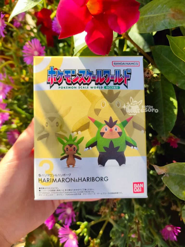 Chespin & Quilladin Pokémon Scale World Figure