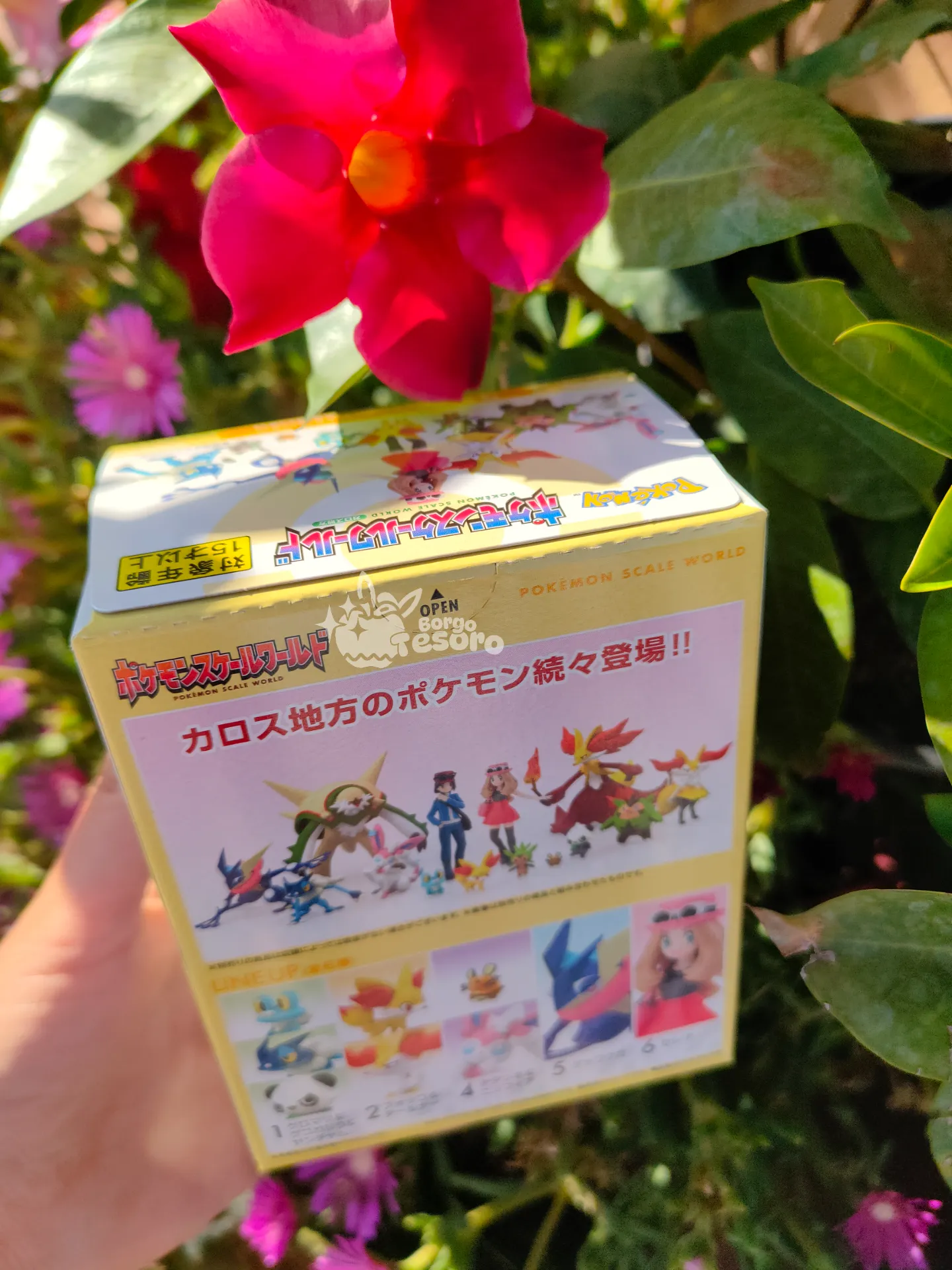 Chespin & Quilladin Pokémon Scale World Figure - immagine 2