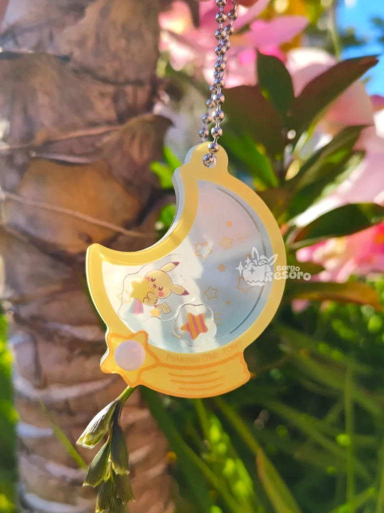 Pikachu Pokémon Starry Night Keychain