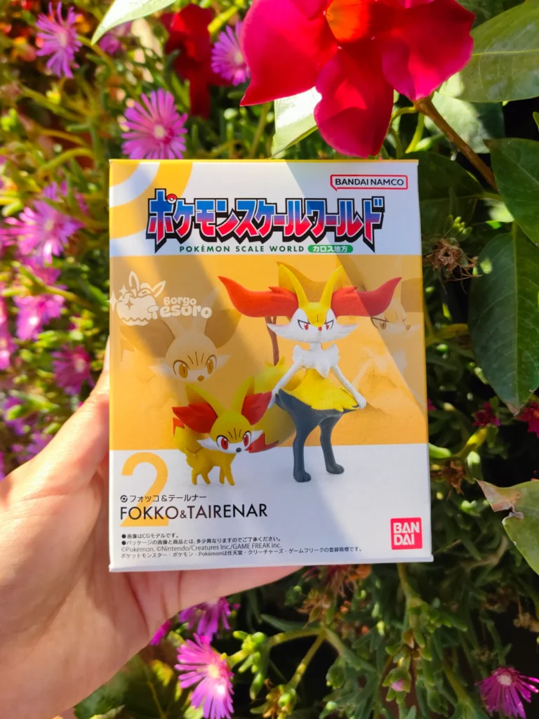 Fennekin & Braixen Pokémon Scale World Figure